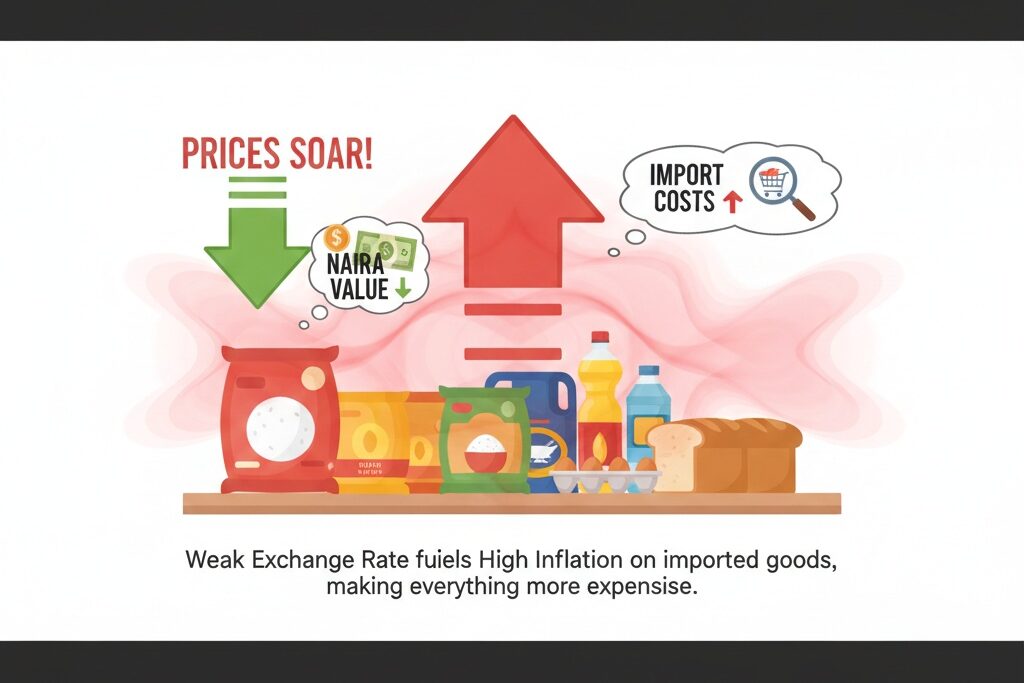 Inflation Concept Illustration